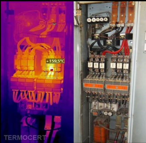 Điểm nóng quá nhiệt tại các điểm tiếp xúc xuất hiện giữa các lần kiểm tra thủ công
